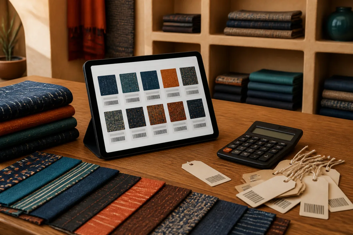 Gestion numérique des références et des stocks dans une boutique de textiles à Bamako